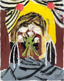 Mark DeLong, ‘Flowers for Mikey's Head’, 2015