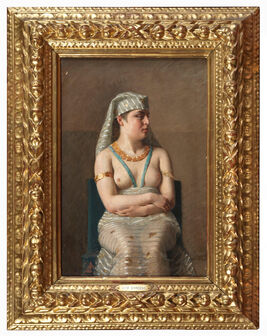 Vito D’Ancona, ‘The Painter’s Model’, 1856-1858