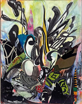 Shinique Smith, ‘Wildflowers (Study)’, 2019