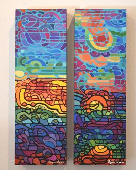 Bryan Greene, ‘Rain, Color, Stormy and Pinch of Salt’, 2017