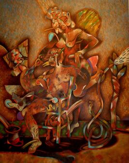 Saul Kaminer, ‘La Peluquera (The Hairdresser)’, 1989