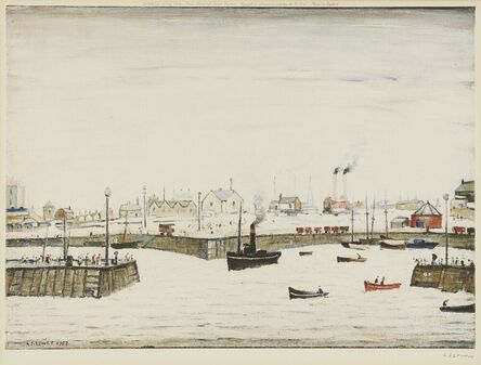 Laurence Stephen Lowry, ‘Harbour’