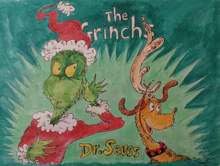 Dr. Seuss, ‘The Grinch & Max’, ca. 1970s