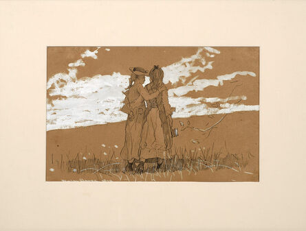 Winslow Homer, ‘Girls on Hillside’, 1879
