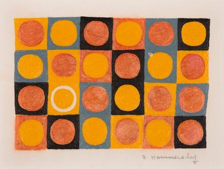 Frederick Hammersley, ‘Spots’, 1951