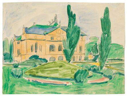 Ernst Ludwig Kirchner, ‘Palais im Großen Garten’, ca. 1910