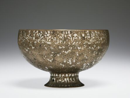Iran, Seljuk Period, 13th century, ‘The Wade Cup with Animated Script’, 1200-1221