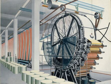 Carl Grossberg, ‘The Paper Machine (Die Papiermaschine)’, 1934