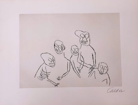 Alexander Calder, ‘Santa Klaus 5’, 1974