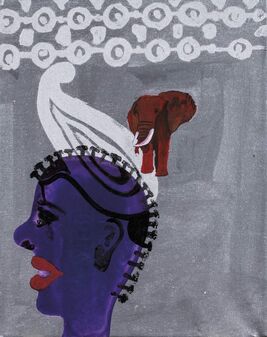 Fathi Hassan, ‘Silver dream’, 1996