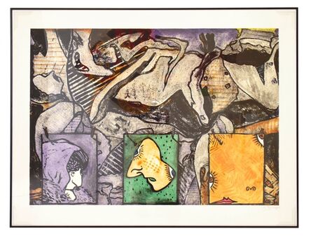 Jasper Johns, ‘UNTITLED 1988’, 1988