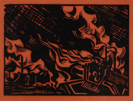 Edward Wadsworth, ‘Black Country’, 1919