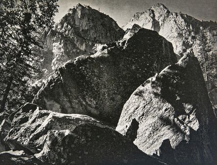 Ansel Adams, ‘Peaks and Talus, Kings River Canyon’, 1939