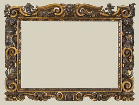‘A carved and partially gilded Sansovino frame’, 1560-1580