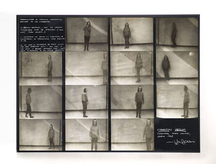 Vito Acconci, ‘Connecting Medium’, 1971