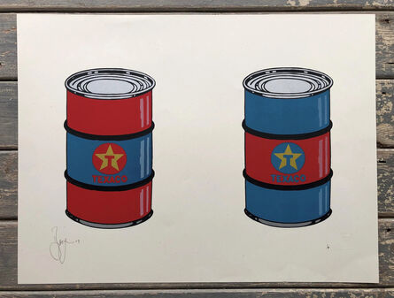 Beejoir, ‘Oil Cans (Unique Colourway) ’, 2009