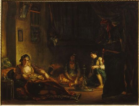 Eugène Delacroix, ‘Women of Algiers in their Apartment’, 1847-1849