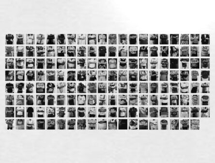 José Miguel Cano, ‘N.N Homenaje a August Landmesser (Políptico) (Obra procesual) / N.N Homage to August Landmesser (Polyptic) (Procedural work)’, 2022