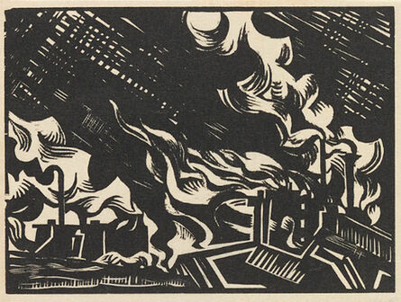 Edward Wadsworth, ‘Black Country’, 1919