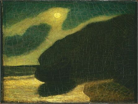 Albert Pinkham Ryder, ‘Moonlit Cove’, 1880s