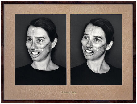 Aneta Grzeszykowska, ‘Face Book: Grinning Face ’, 2020