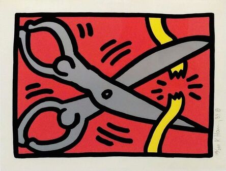 Keith Haring, ‘POP SHOP III (2)’, 1989