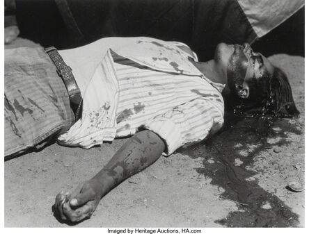 Manuel Álvarez Bravo, ‘Obrero en huelga asesinado’, 1934