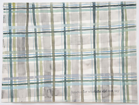 Julia Kuhl, ‘Domestic Textiles Series, Famous’, 2018