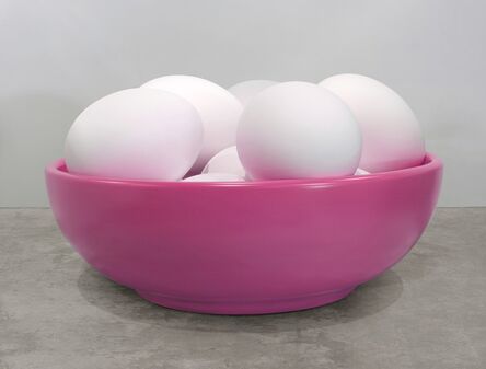 Jeff Koons, ‘Bowl with Eggs (Pink)’, 1994-2009