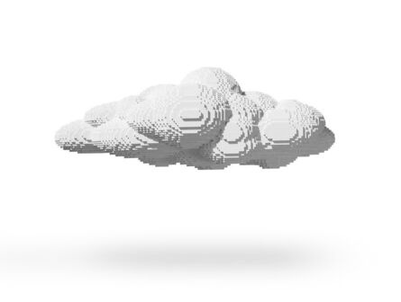 Nathan Sawaya, ‘Large Cloud’, 2012