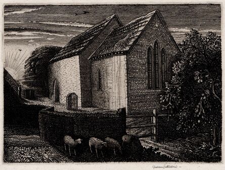 Graham Vivien Sutherland, ‘Meadow Chapel’, 1928