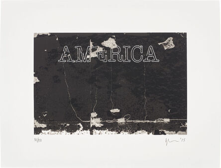 Glenn Ligon, ‘Untitled (America)’, 2015