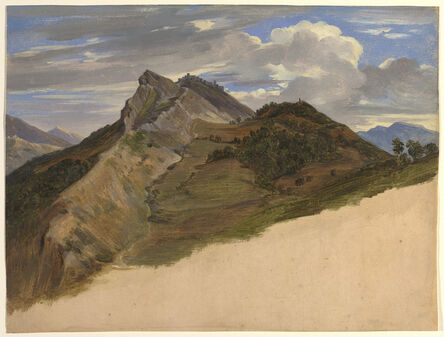 Johann Joachim Faber, ‘Civitella Seen from the North’, 1820/1825