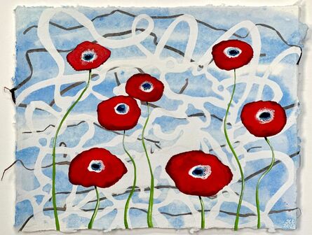 Jennifer Clifford Danner, ‘Poppies for Mourning’, 2023