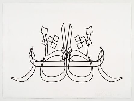 Luis Camnitzer, ‘Symmetrical Jails’, 2014