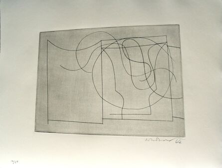 Ben Nicholson, ‘flowing forms’, 1967