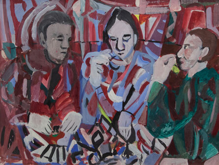 André Lanskoy, ‘Conversation au café’, 1902 -1976
