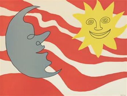 Alexander Calder, ‘Sun Face Moon Face ’, ca. 1965