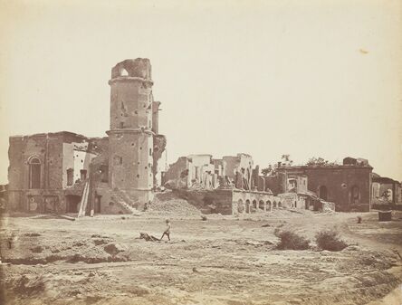 Felice Beato, ‘Residency, Lucknow’, 1858