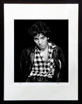 Frank Stefanko, ‘Bruce Springsteen, Bound (1978), large hand signed print’, 1998