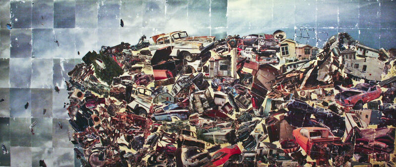 Matthew Conradt, ‘Detritus’, 2008, Mixed Media, Mixed media on mylar, Muriel Guépin Gallery