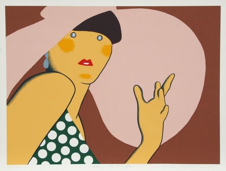 Kiki Kogelnik, ‘Lady with Hat’, 1980