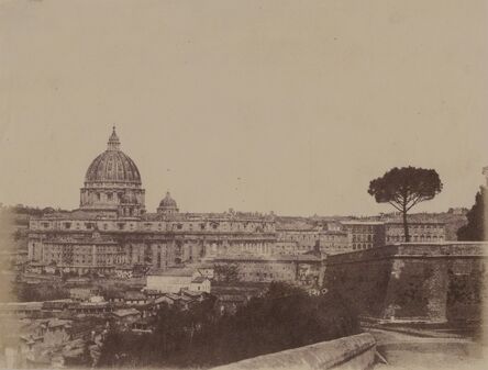 Anonymous (Circle of Caneva), ‘Rome and the Vatican’, 1850s/1850s