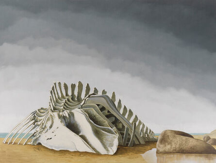 Sean Landers, ‘Sperm Whale Skeleton I’, 2023