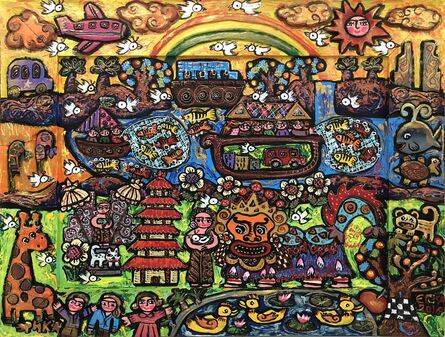 Erica Hestu Wahyuni, ‘Happy Rainbow in Bali’, 2018