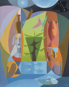 Leopold Survage, ‘Porteuse’, 1962