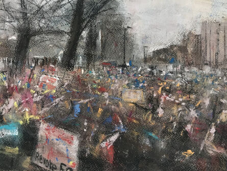 Oona Hassim, ‘Peoples Vote Demo 23rd March 2019’, 2019