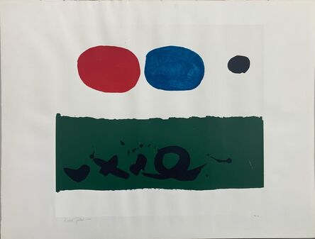 Adolph Gottlieb, ‘Green foreground’, 1972