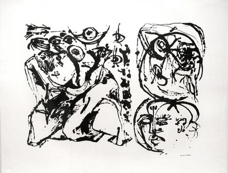 Jackson Pollock, ‘Untitled, CR1096 (After painting Number 27, CR328)’, 1951