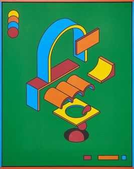 Katie Opländer, ‘Isometric Canvas’, 2023